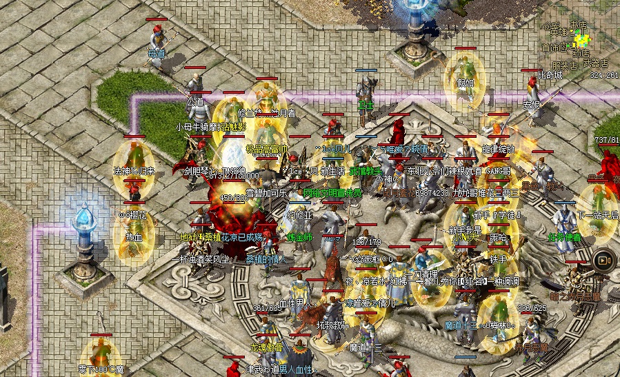 合击中变传奇私服：加入合击与中变的传奇私服，享受不同职业的协同战斗